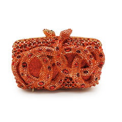 Snakes Crystal Clutch