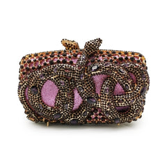 Snakes Crystal Clutch