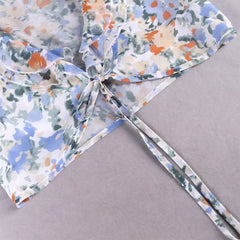 Floral Print Long sleeve top