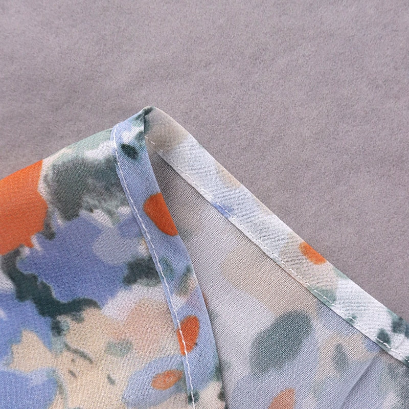 Floral Print Long sleeve top