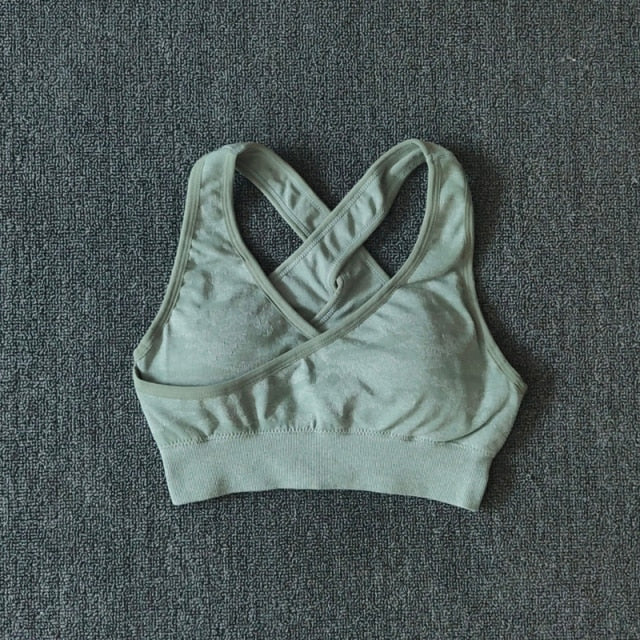 2Pcs Yoga Set Seamless Camouflage set