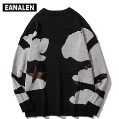 Harajuku vintage cartoon anime knitted sweater