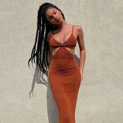 Knitted Maxi  Bodycon Dress