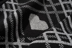 Streetwear Harajuku Heart button Sweater cardigan