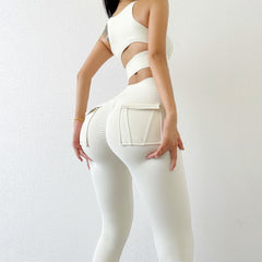 Women Tracksuit Sportwear Yoga Set