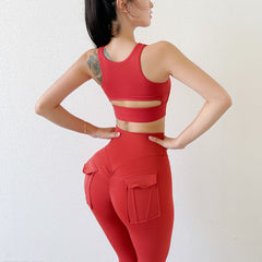 Women Tracksuit Sportwear Yoga Set