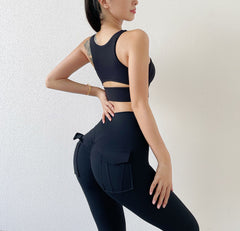 Women Tracksuit Sportwear Yoga Set