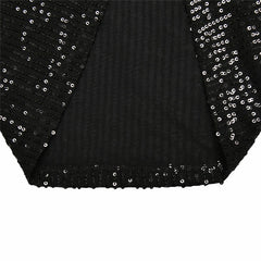 Backless Sequins Maxi Dress