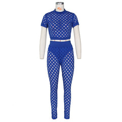 Fish net Legging Set