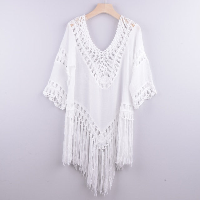Solara Crochet Beach Cover-Up One-piece Secondary image