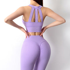 2Pcs/Set Women Sport Suit Nylon Gym Set