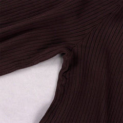 Ribbed Knit Two Piece Pants Set