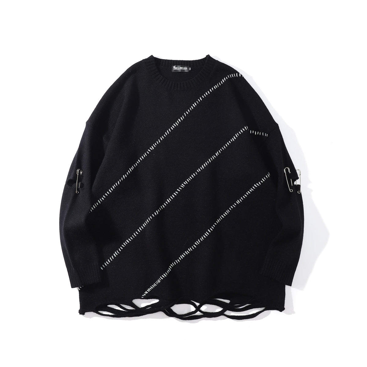 Men Streetwear oversizde Sweater Pullover