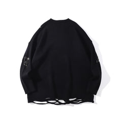 Men Streetwear oversizde Sweater Pullover