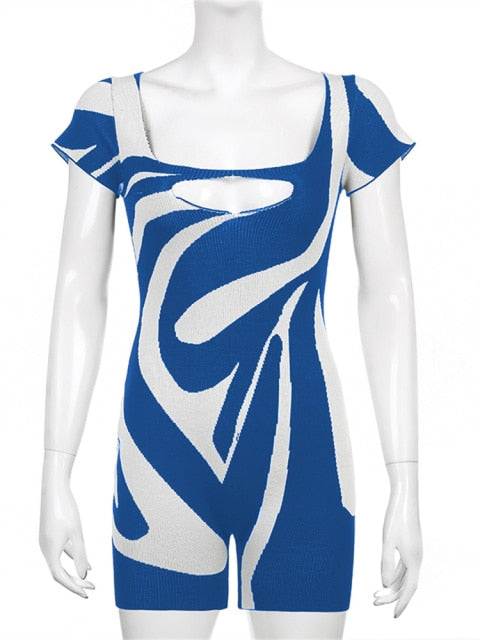 Nyla Cutout Knit Jumpsuit One-piece