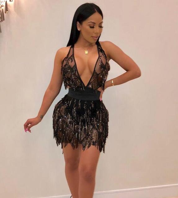 Sequins summer Dress